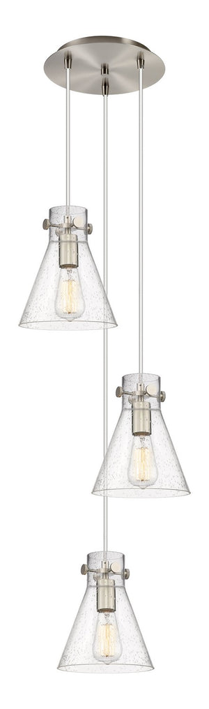 Innovations - 113-410-1PS-SN-G411-8SDY - Four Light Pendant - Downtown Urban - Brushed Satin Nickel