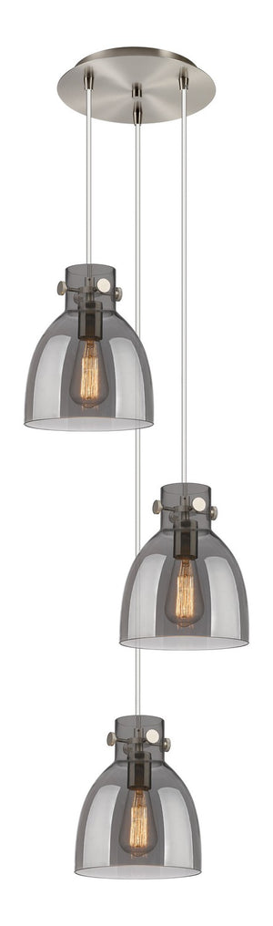 Innovations - 113-410-1PS-SN-G412-8SM - LED Pendant - Downtown Urban - Brushed Satin Nickel