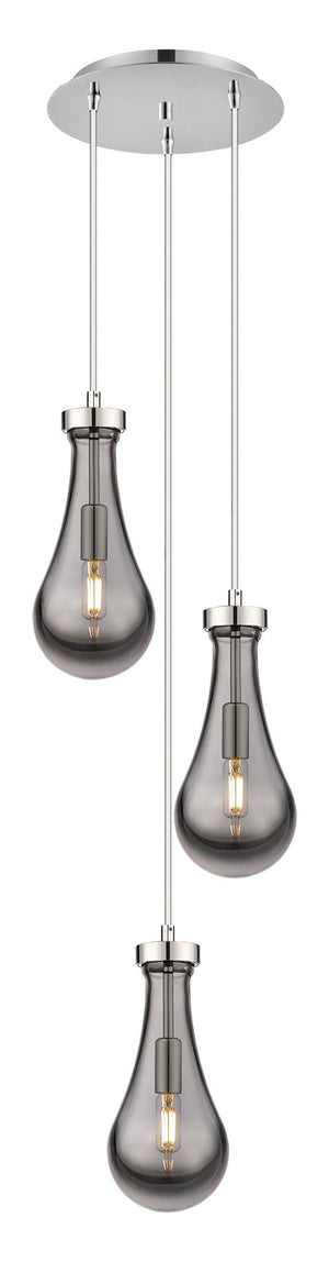 Innovations - 113-451-1P-PN-G451-5SM - LED Pendant - Downtown Urban - Polished Nickel