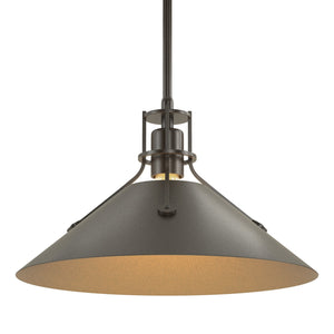 Hubbardton Forge - 134550-SKT-MULT-14-14 - One Light Pendant - Henry - Oil Rubbed Bronze