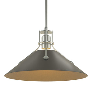 Hubbardton Forge - 134550-SKT-MULT-82-10 - One Light Pendant - Henry - Vintage Platinum