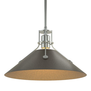 Hubbardton Forge - 134550-SKT-MULT-82-14 - One Light Pendant - Henry - Vintage Platinum