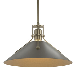 Hubbardton Forge - 134550-SKT-MULT-84-07 - One Light Pendant - Henry - Soft Gold