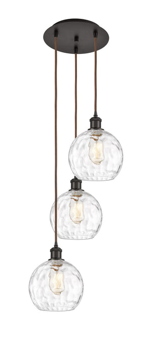 Innovations - 113B-3P-OB-G1215-8 - Three Light Pendant - Ballston - Oil Rubbed Bronze