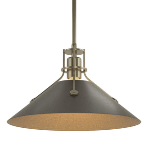 Hubbardton Forge - 134550-SKT-MULT-84-14 - One Light Pendant - Henry - Soft Gold