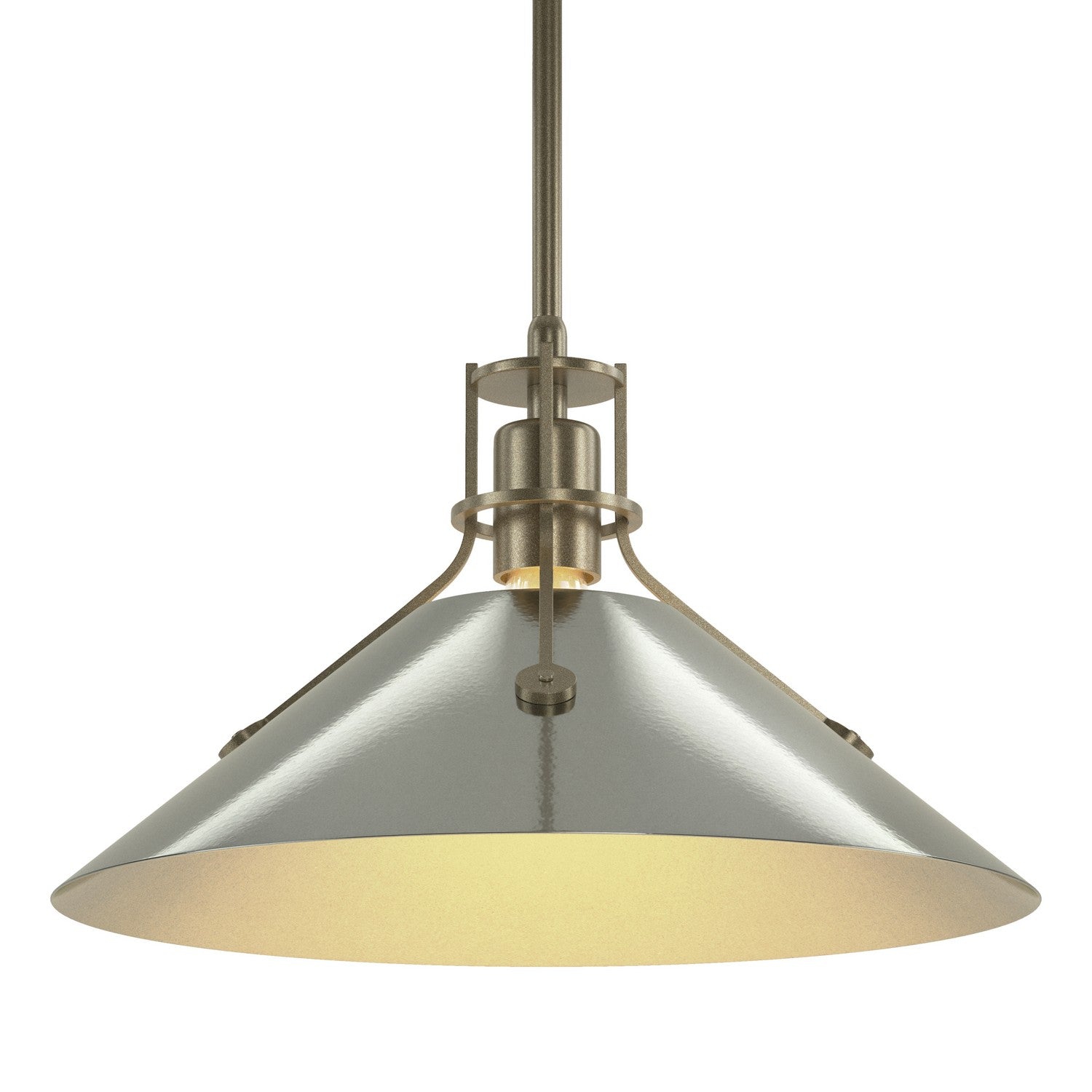 Hubbardton Forge - 134550-SKT-MULT-84-85 - One Light Pendant - Henry - Soft Gold