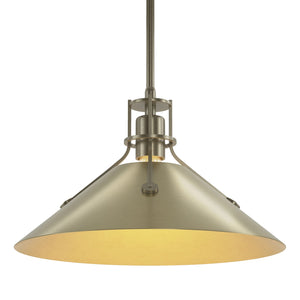 Hubbardton Forge - 134550-SKT-MULT-84-86 - One Light Pendant - Henry - Soft Gold
