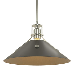 Hubbardton Forge - 134550-SKT-MULT-85-10 - One Light Pendant - Henry - Sterling