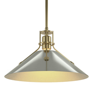 Hubbardton Forge - 134550-SKT-MULT-86-85 - One Light Pendant - Henry - Modern Brass