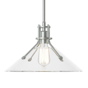 Hubbardton Forge - 134553-SKT-MULT-82-ZM0686 - One Light Pendant - Henry - Vintage Platinum