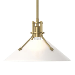Hubbardton Forge - 134553-SKT-MULT-86-FD0686 - One Light Pendant - Henry - Modern Brass
