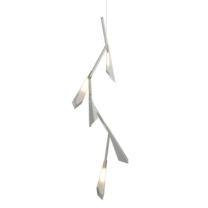 Hubbardton Forge - 135001-LED-STND-82 - LED Pendant - Quill - Vintage Platinum