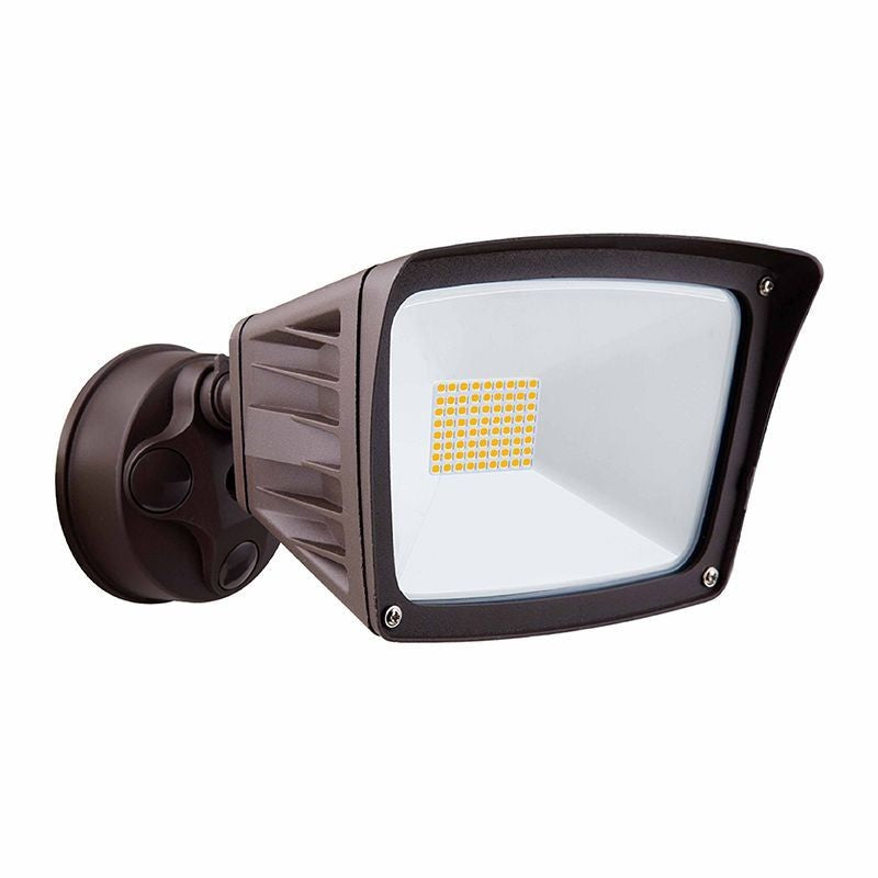 Westgate - SL-28W-MCT-BZ-D - Flood Light With Base - White