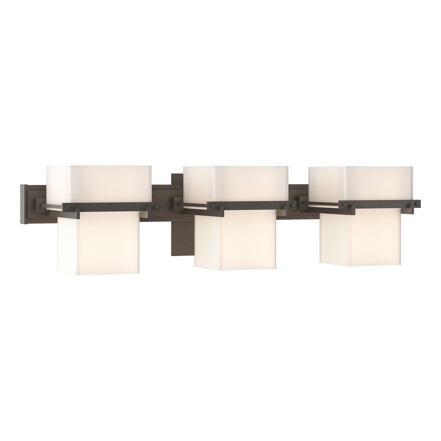 Hubbardton Forge - 207833-SKT-07-GG0106 - Three Light Wall Sconce - Kakomi - Dark Smoke