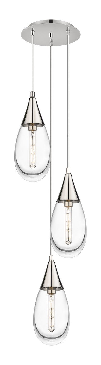 Hubbardton Forge - 134550-SKT-MULT-89-89 - Henry Medium Steel Shade Pendant - Henry - Ink