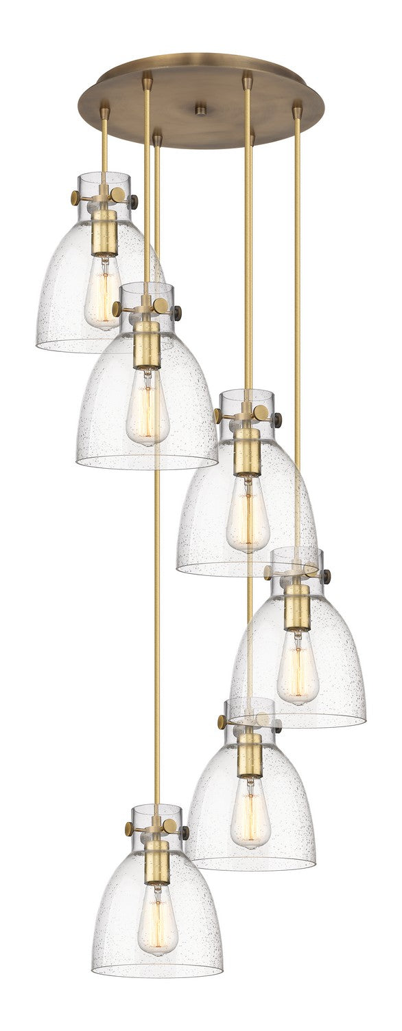 Innovations - 116-410-1PS-BB-G412-8SDY - One Light Pendant - Downtown Urban - Brushed Brass