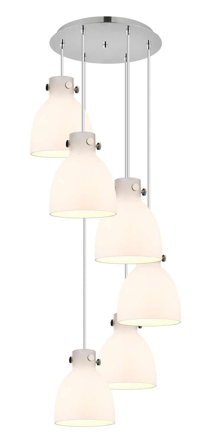 Innovations - 116-410-1PS-PN-G412-8WH - Two Light Pendant - Downtown Urban - Polished Nickel