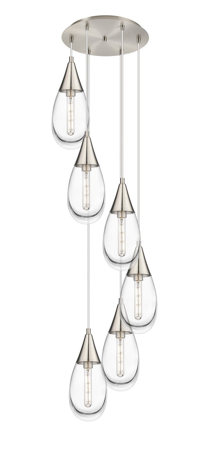 Innovations - 116-450-1P-SN-G450-6CL - LED Pendant - Downtown Urban - Brushed Satin Nickel