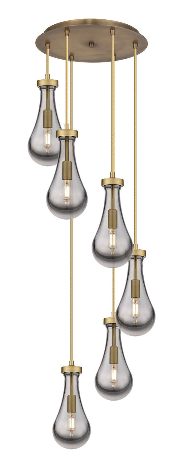 Innovations - 116-451-1P-BB-G451-5SM - LED Pendant - Downtown Urban - Brushed Brass