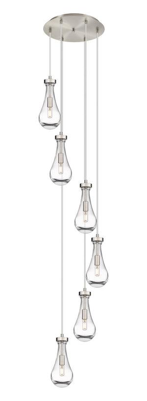 Innovations - 116-451-1P-SN-G451-5CL - LED Pendant - Downtown Urban - Brushed Satin Nickel