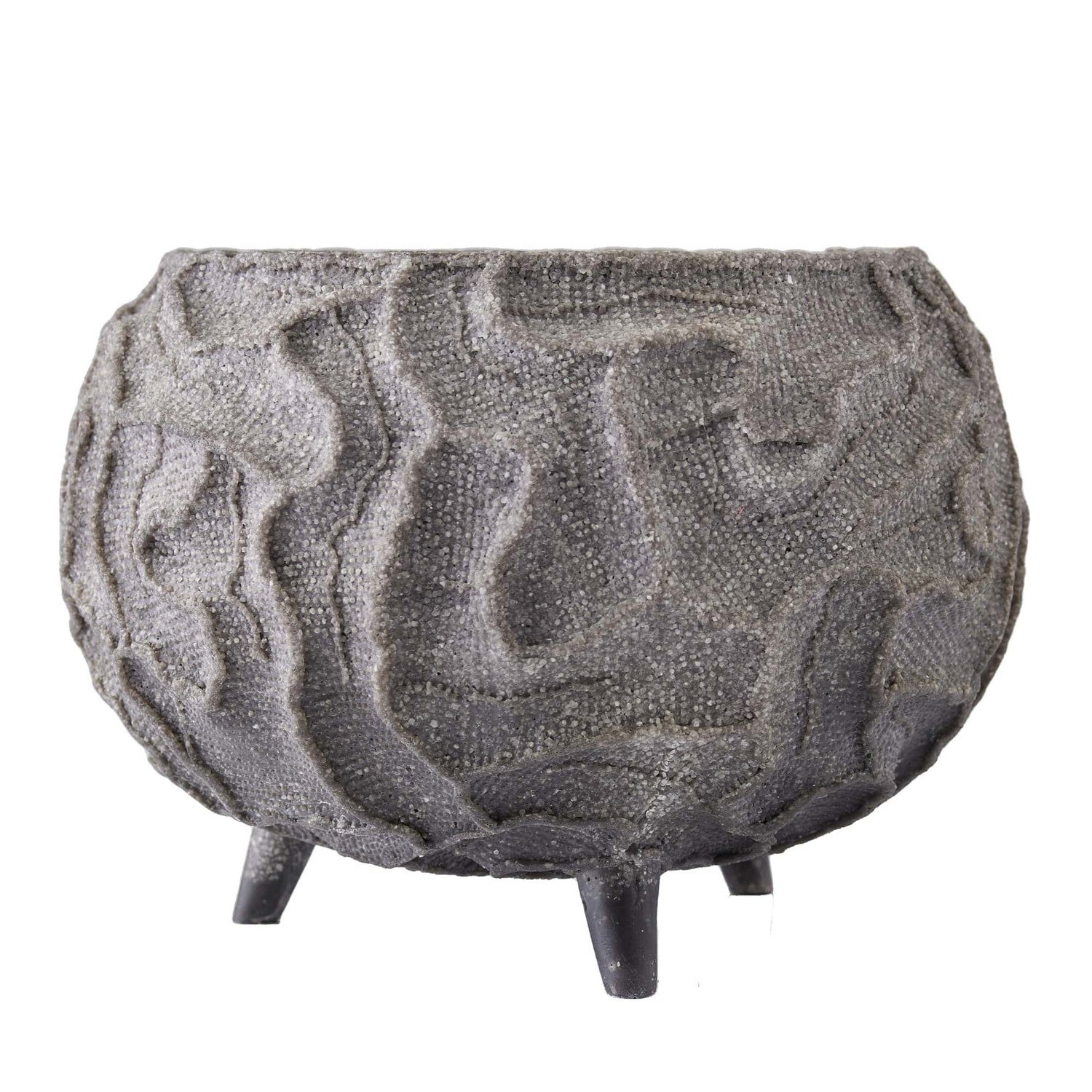 Arteriors - AVC02 - Planter - Hyder - Graphite