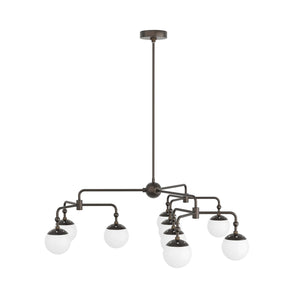 Arteriors - DLC02 - Nine Light Chandelier - Utica - English Bronze