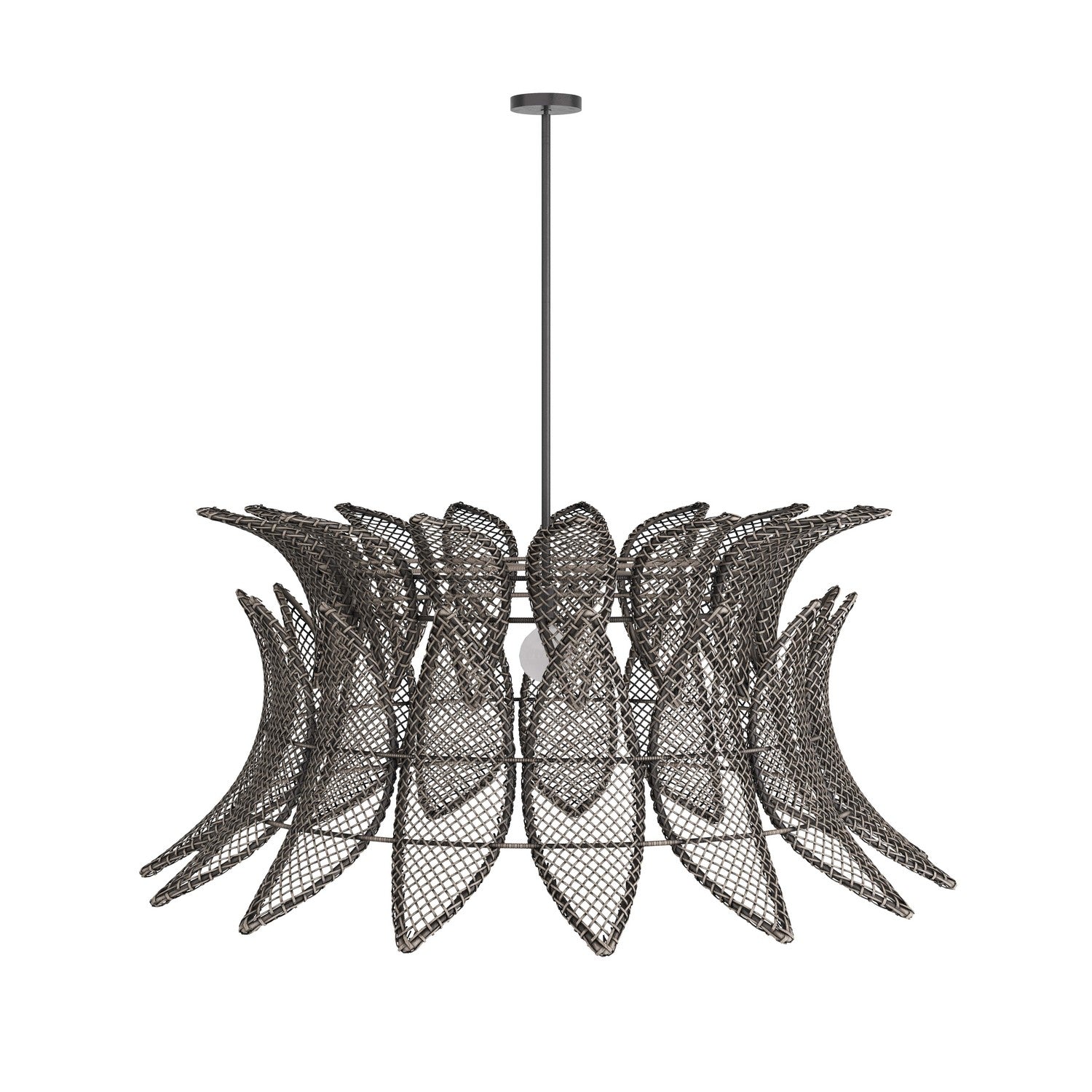 Arteriors - DLS04 - One Light Pendant - Tisdale - Gray Wash