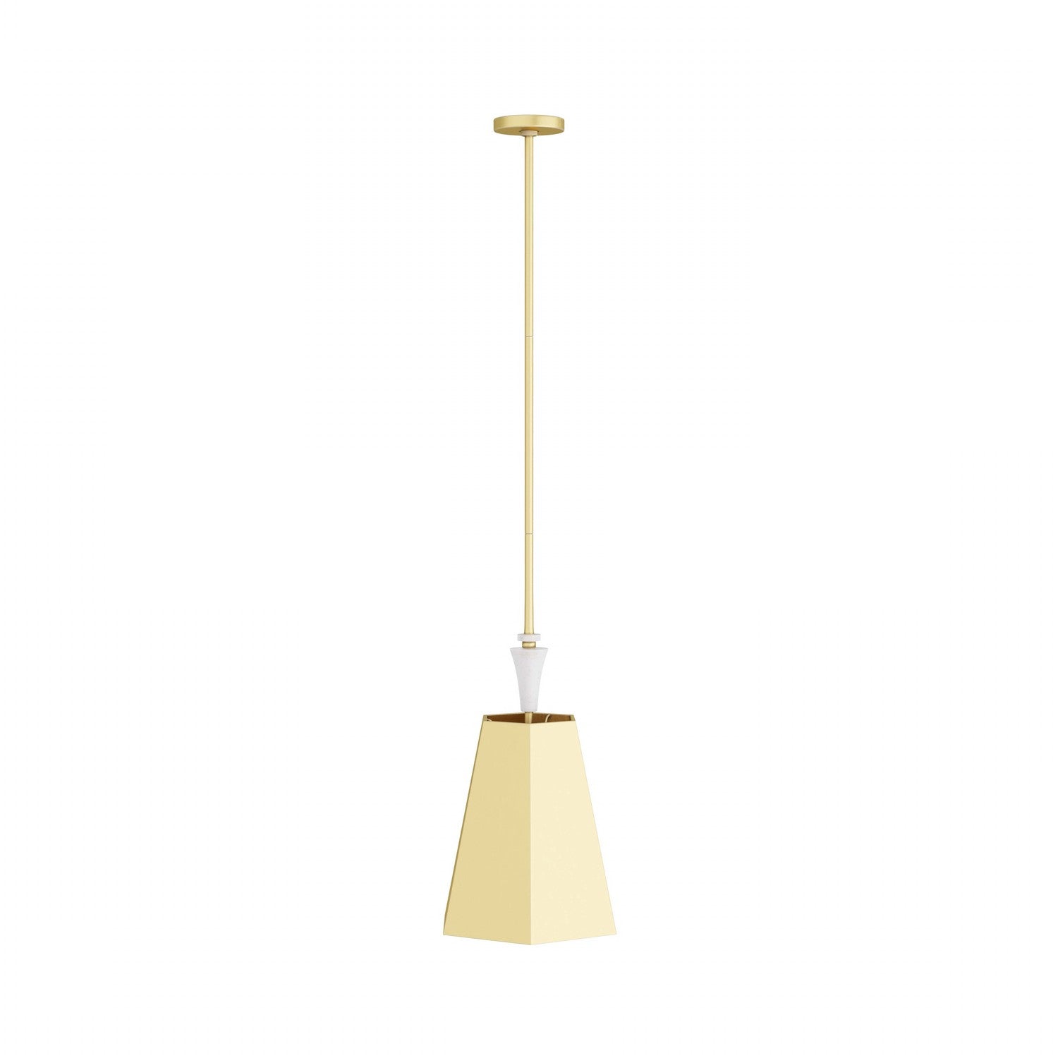 Arteriors - DPC02 - One Light Pendant - Teagan - Antique Brass