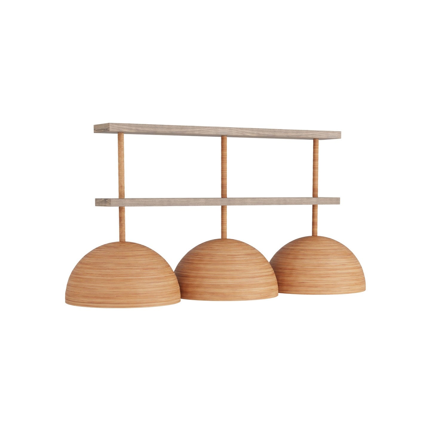 Arteriors - DRS01 - Three Light Chandelier - Vega - Honey