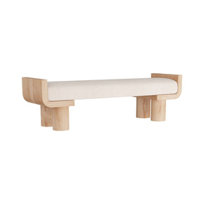 Arteriors - FHI01 - Bench - Wesley - Natural