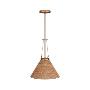 Arteriors - GCDPI01 - One Light Pendant - Sedge - Natural