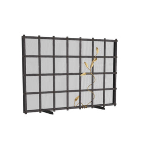 Arteriors - GDAFI01 - Fire Screen - Rivet - Natural Iron