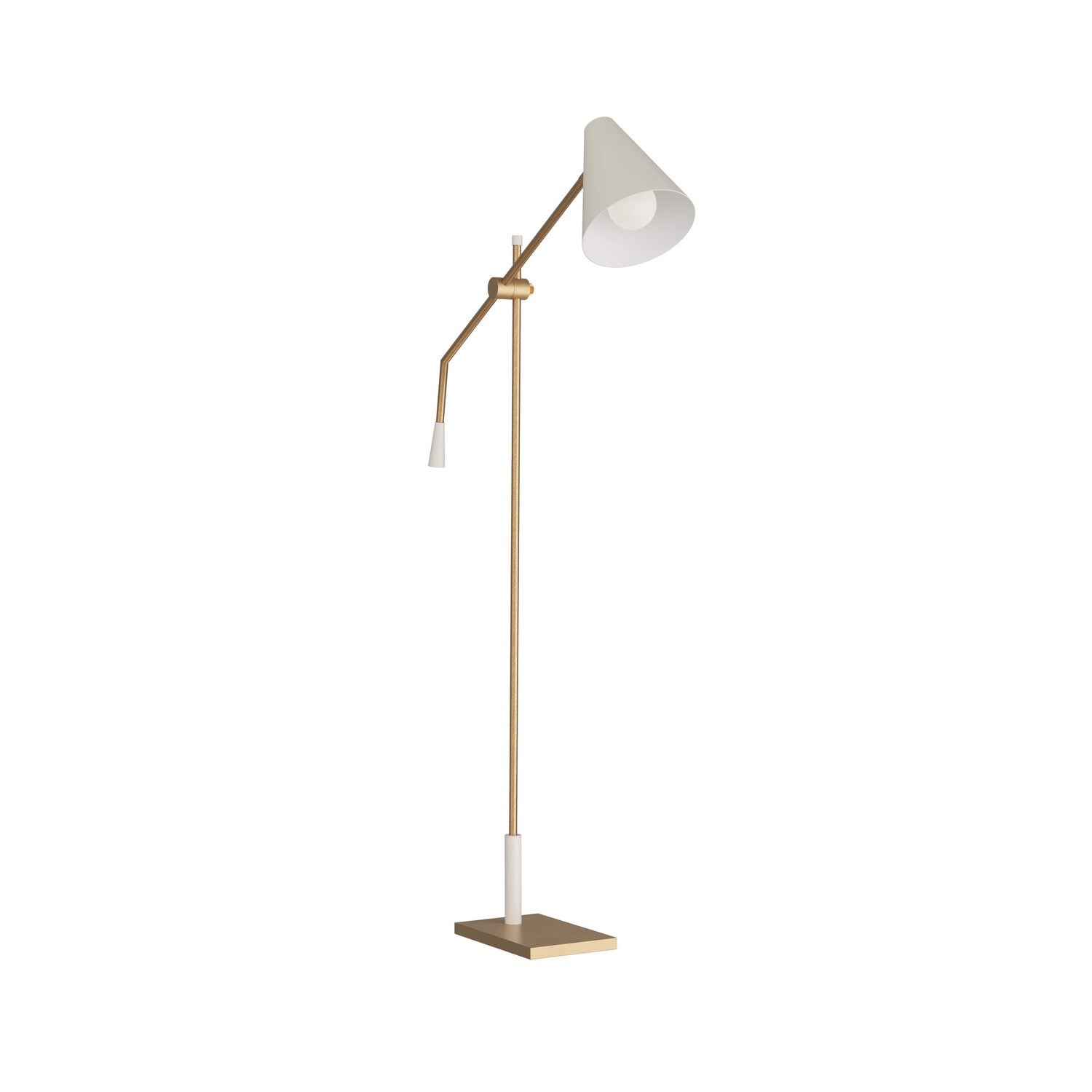 Arteriors - PFC01 - One Light Floor Lamp - Wayne - Antique Brass