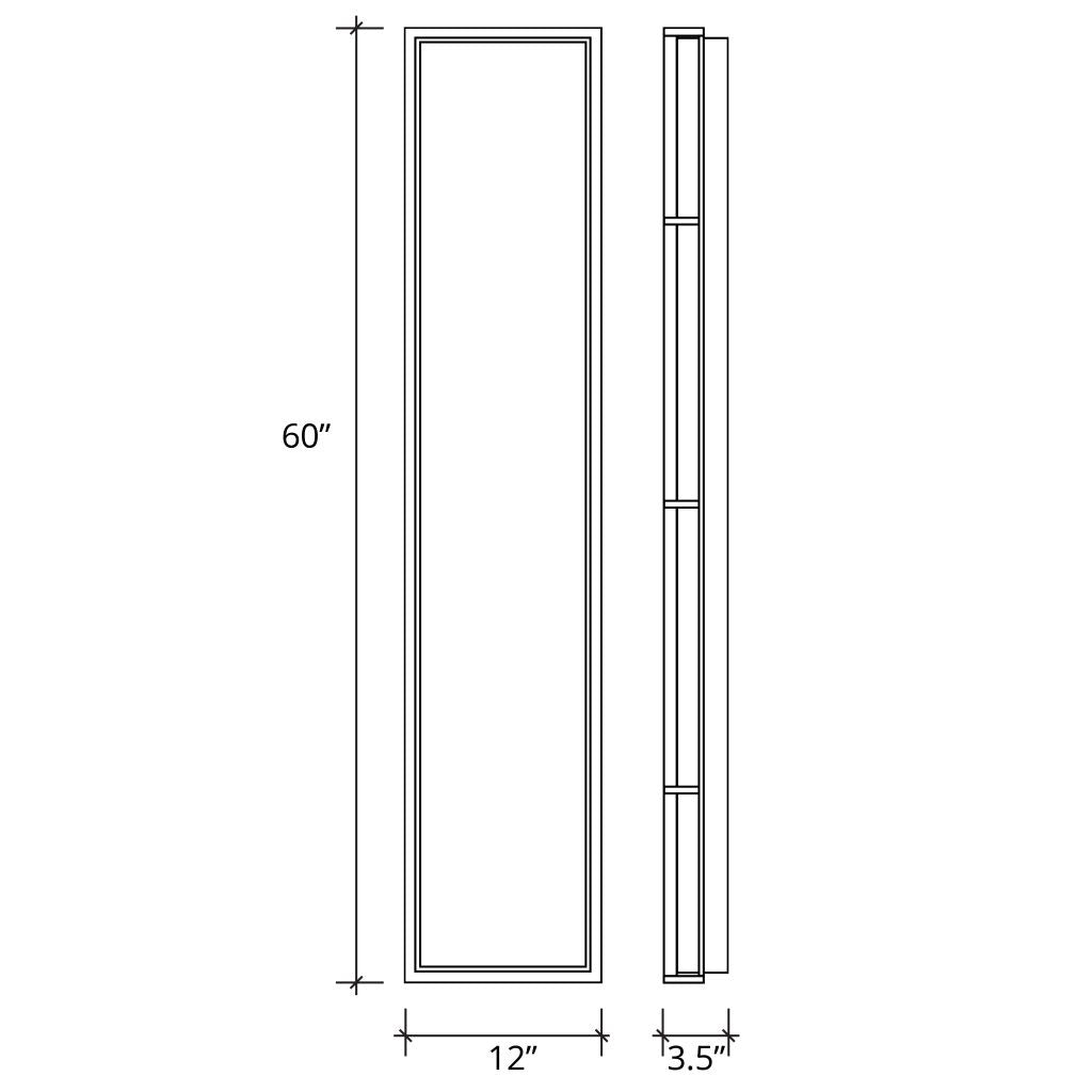 Justice Designs - ALR-7568W-DBRZ - LED Outdoor Wall Sconce - Alabaster Rocks - Dark Bronze