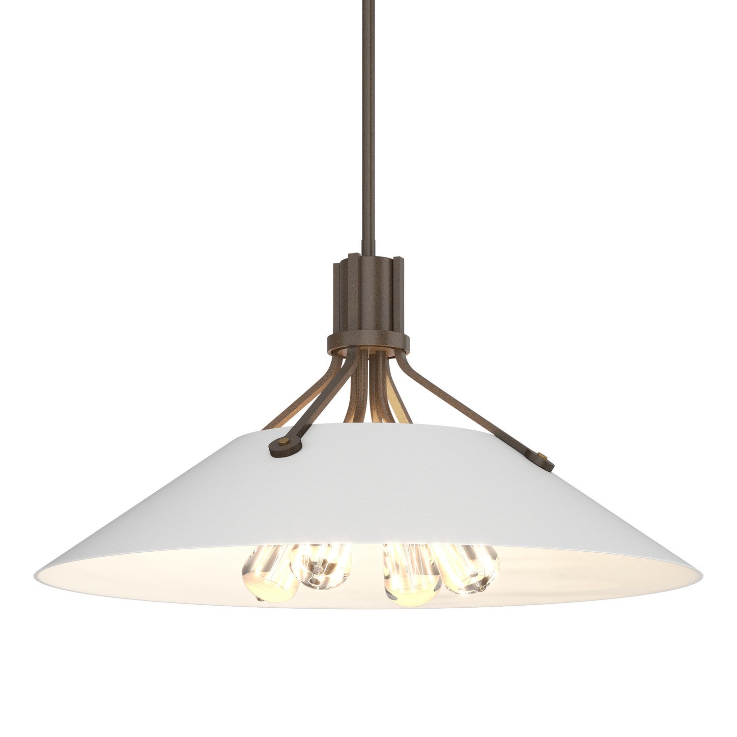 Hubbardton Forge - 136340-SKT-MULT-05-02 - Four Light Pendant - Henry - Bronze