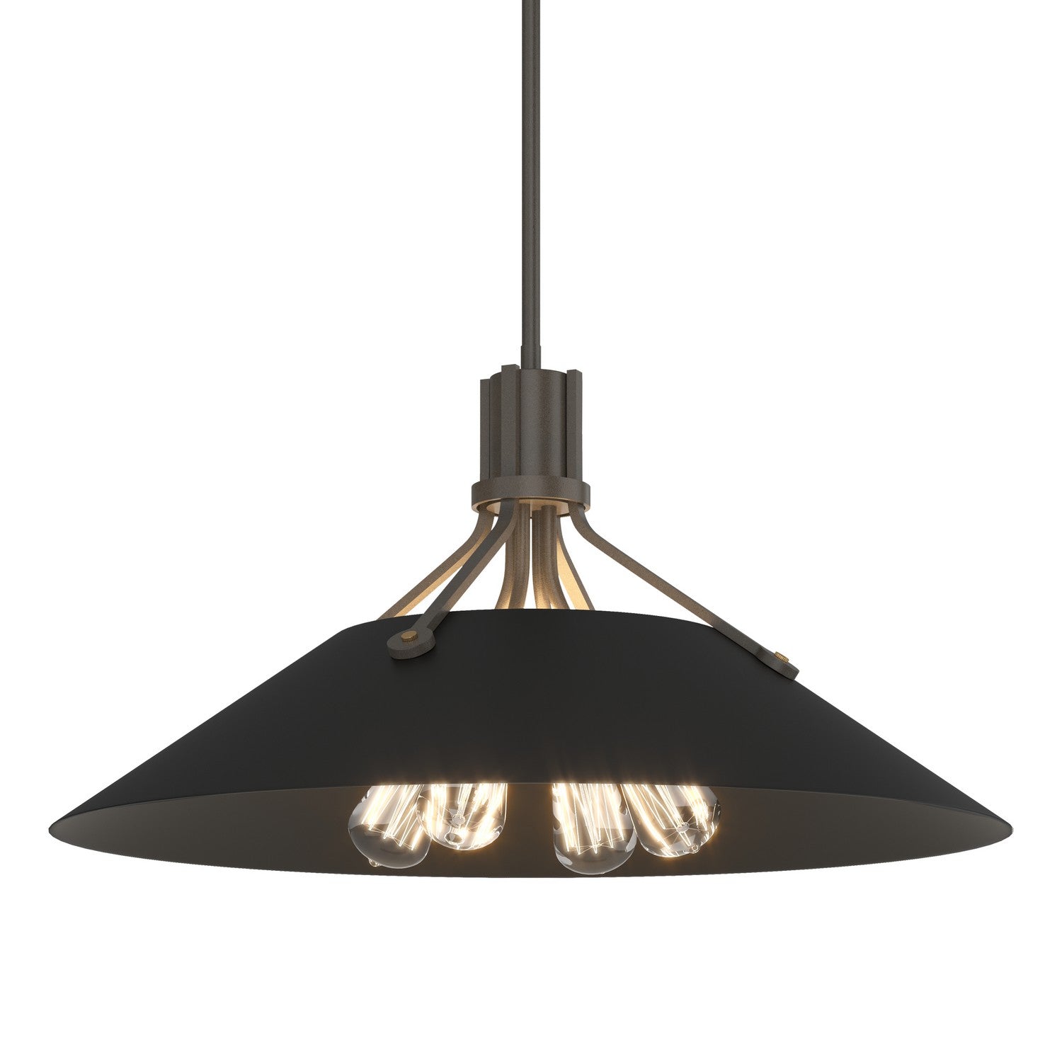 Hubbardton Forge - 136340-SKT-MULT-07-10 - Henry Pendant - Henry - Dark Smoke