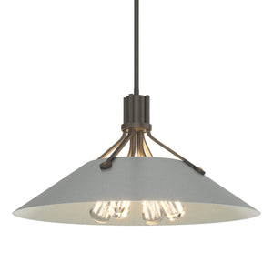Hubbardton Forge - 136340-SKT-MULT-07-82 - Four Light Pendant - Henry - Dark Smoke
