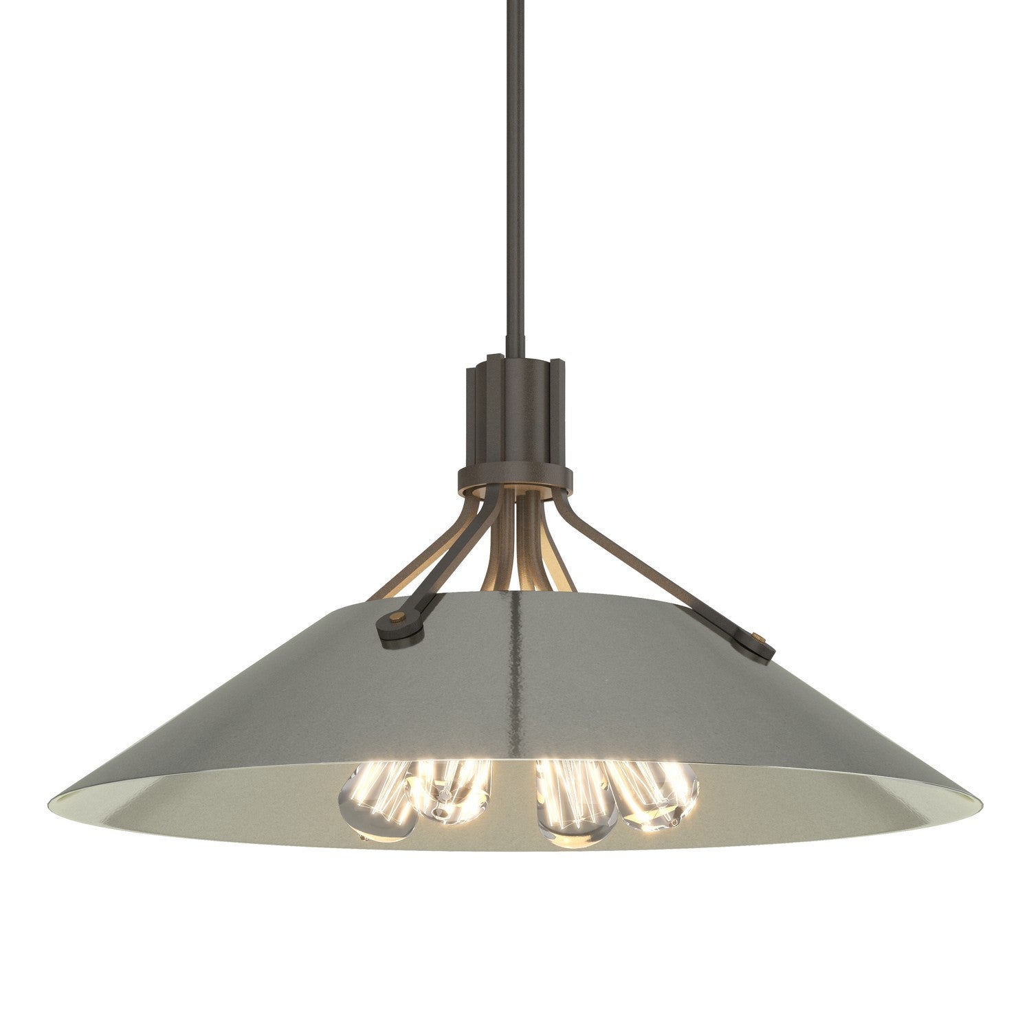 Hubbardton Forge - 136340-SKT-MULT-07-85 - Henry Pendant - Henry - Dark Smoke