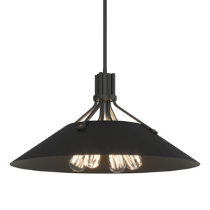 Hubbardton Forge - 136340-SKT-MULT-10-10 - Four Light Pendant - Henry - Black