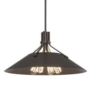 Hubbardton Forge - 136340-SKT-MULT-14-14 - Four Light Pendant - Henry - Oil Rubbed Bronze