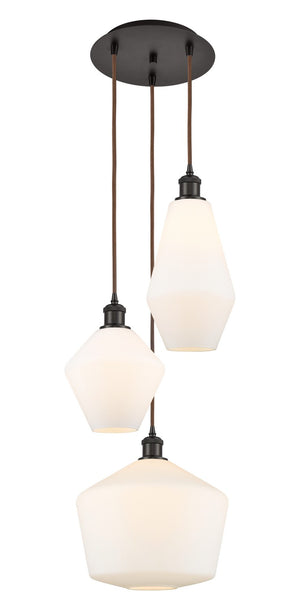 Innovations - 113B-3P-OB-G651-MU - Three Light Pendant - Ballston - Oil Rubbed Bronze