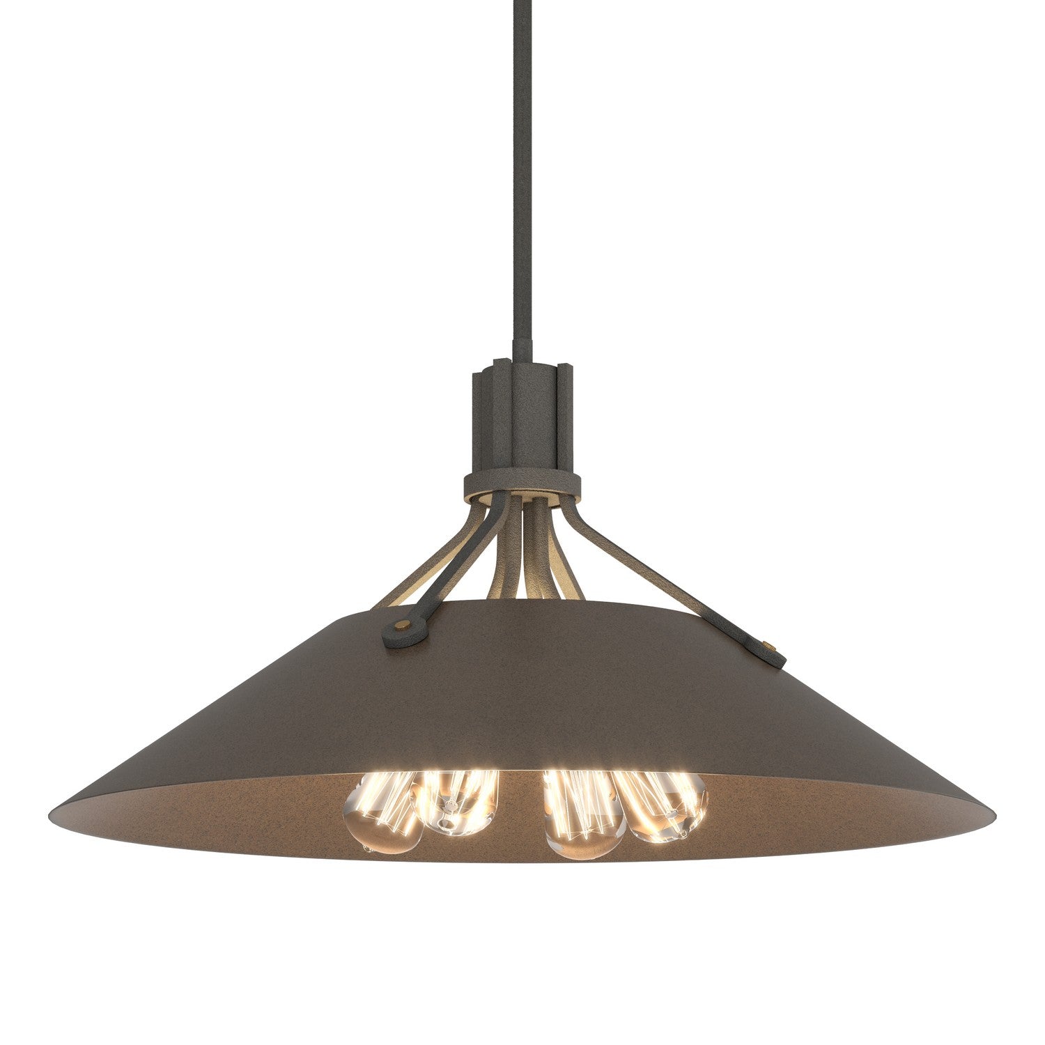 Hubbardton Forge - 136340-SKT-MULT-20-05 - Henry Pendant - Henry - Natural Iron