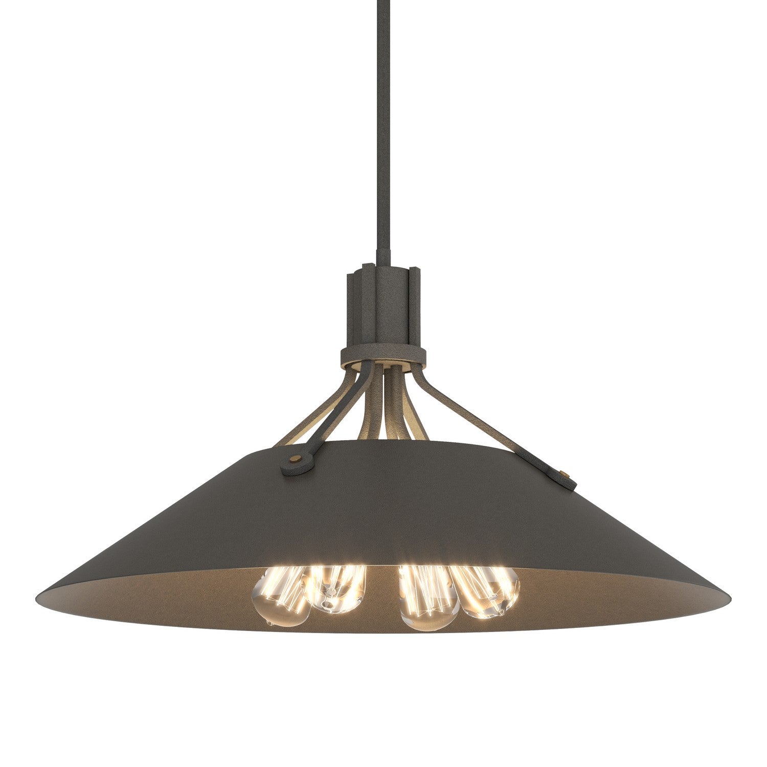 Hubbardton Forge - 136340-SKT-MULT-20-07 - Henry Pendant - Henry - Natural Iron