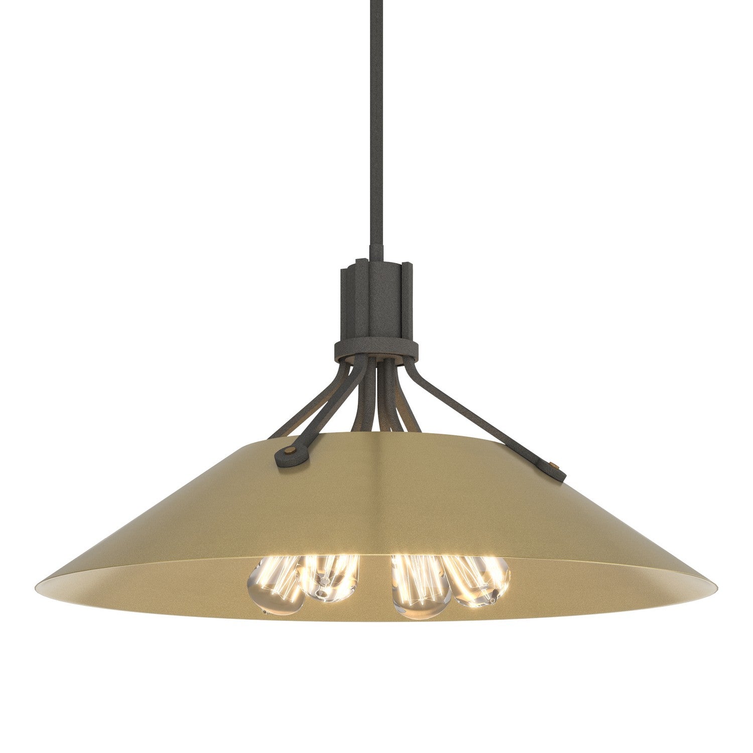 Hubbardton Forge - 136340-SKT-MULT-20-86 - Henry Pendant - Henry - Natural Iron