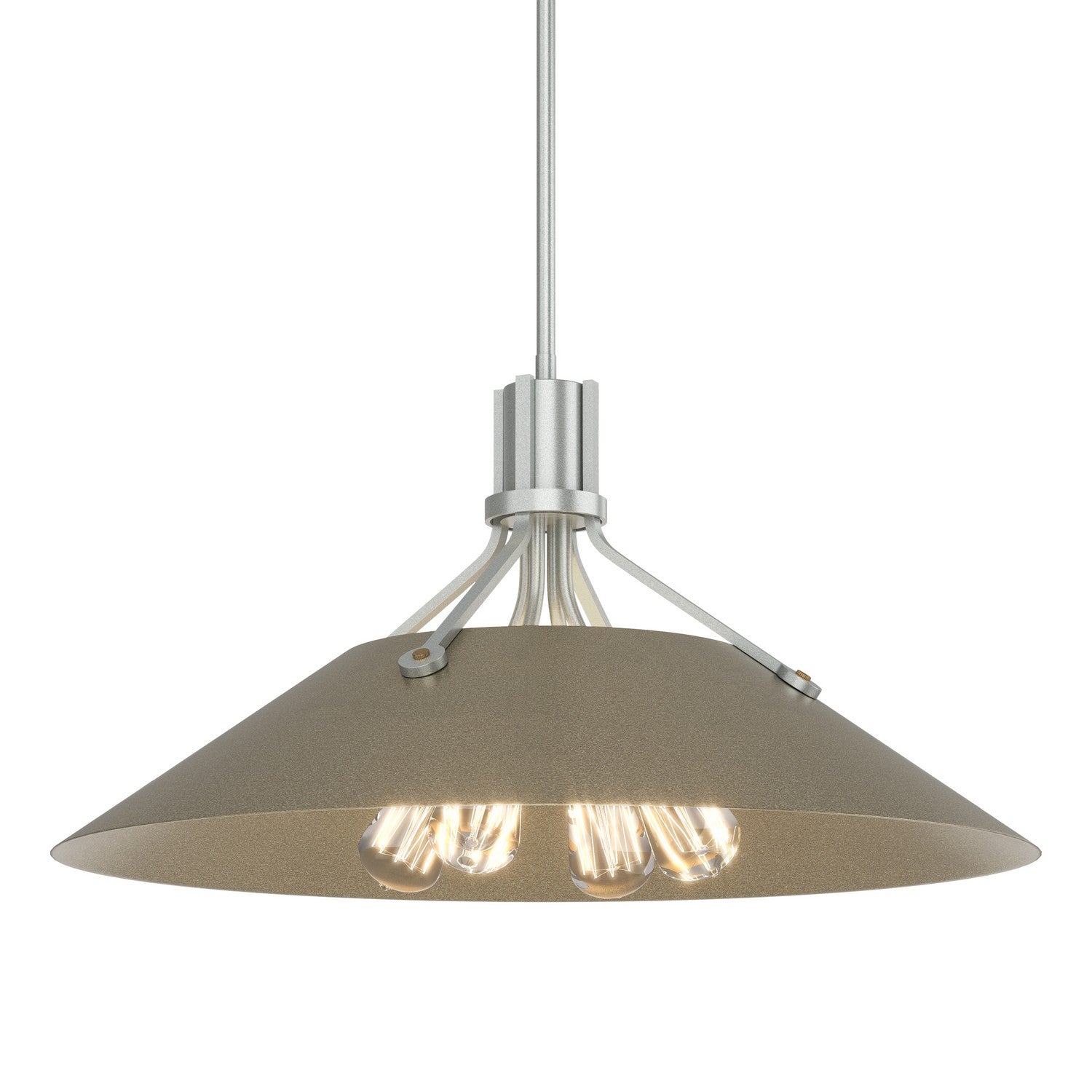 Hubbardton Forge - 136340-SKT-MULT-82-84 - Henry Pendant - Henry - Vintage Platinum