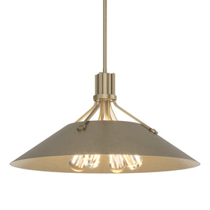 Hubbardton Forge - 136340-SKT-MULT-84-84 - Four Light Pendant - Henry - Soft Gold