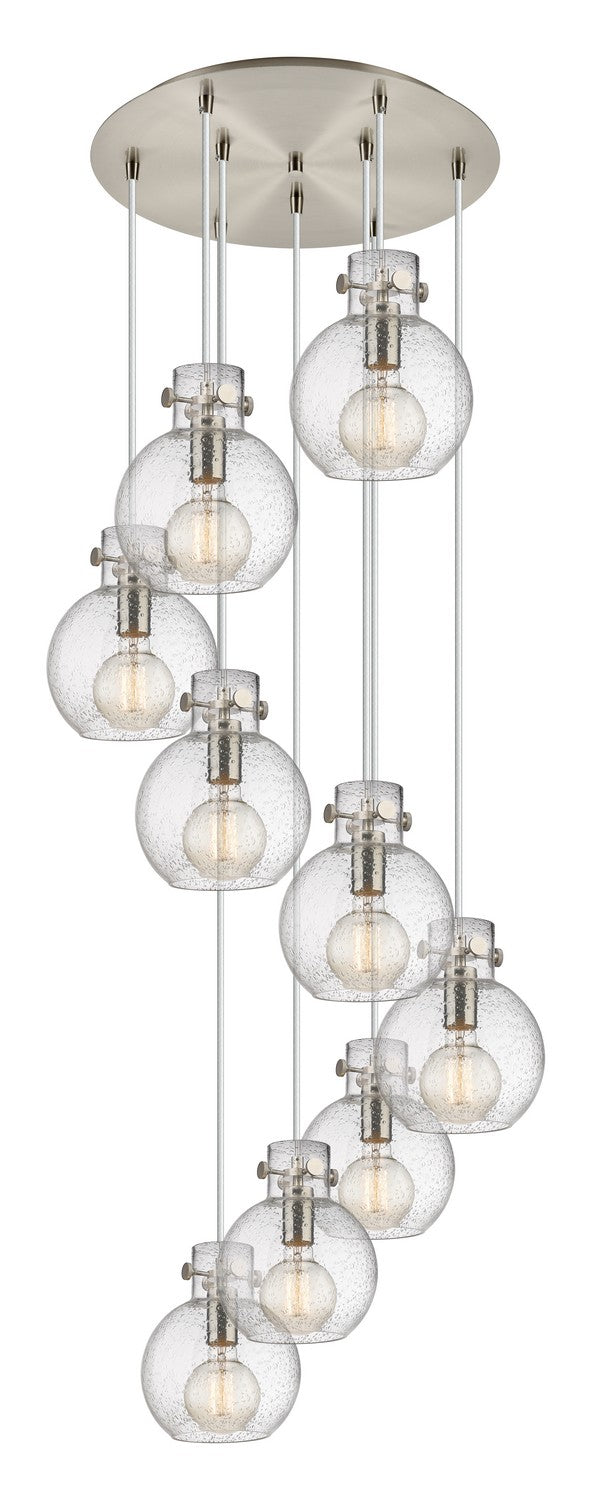 Innovations - 119-410-1PS-SN-G410-8SDY - Four Light Pendant - Newton - Brushed Satin Nickel