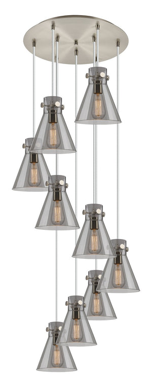 Innovations - 119-410-1PS-SN-G411-8SM - LED Pendant - Downtown Urban - Brushed Satin Nickel