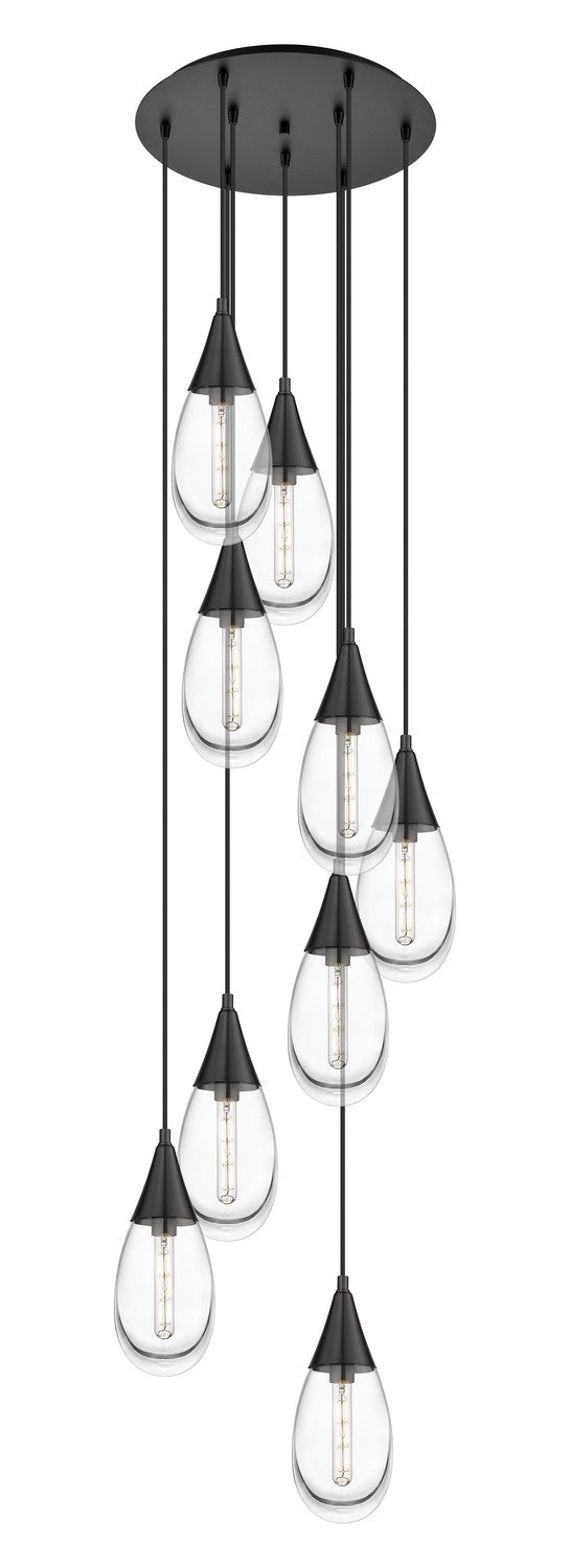 Innovations - 119-450-1P-BK-G450-6CL - LED Pendant - Downtown Urban - Matte Black