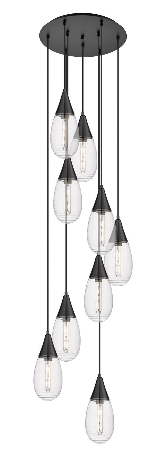 Innovations - 119-450-1P-BK-G450-6SCL - LED Pendant - Downtown Urban - Matte Black